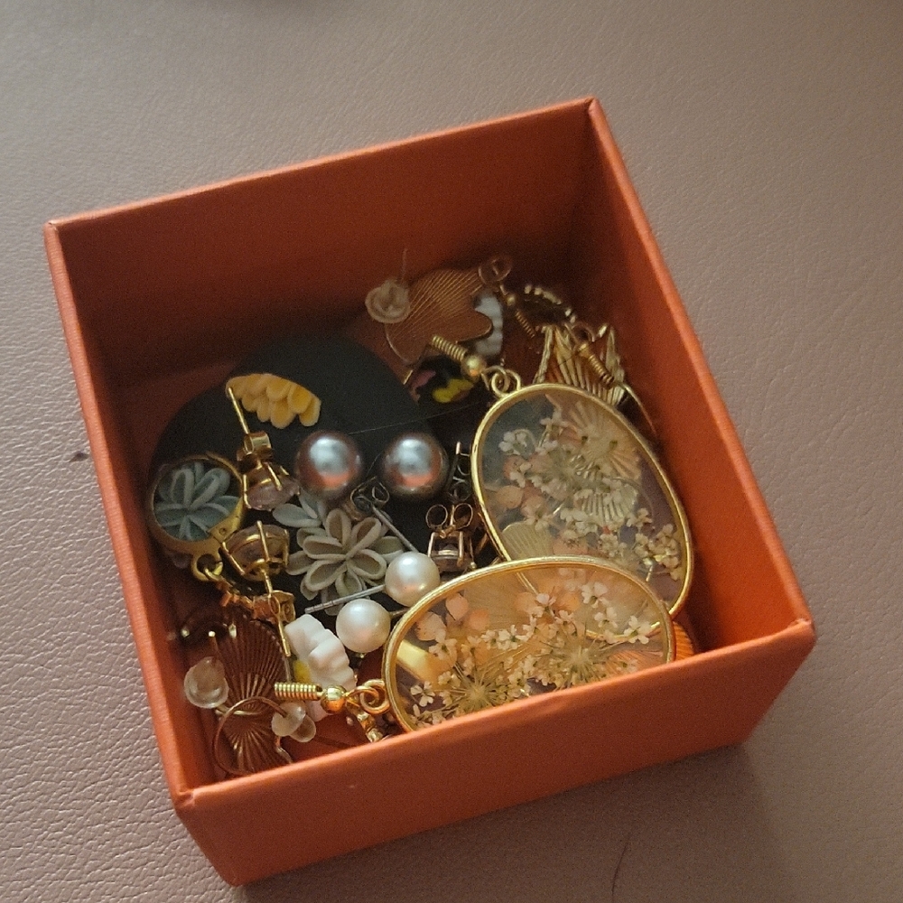 Box of Miscellanous Earrings